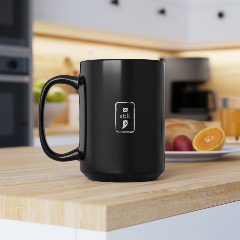 Still Going Black Mug - Image 8