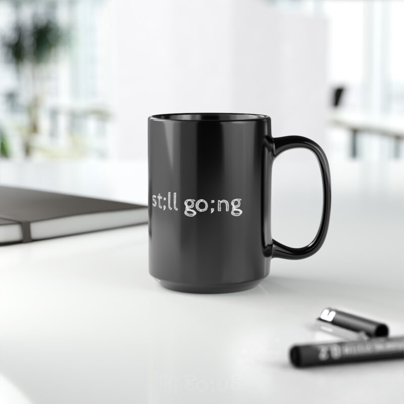 Still Going Black Mug - Image 9